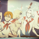 Left to right: Zina, Valya, Nadya, Leo, and Marat